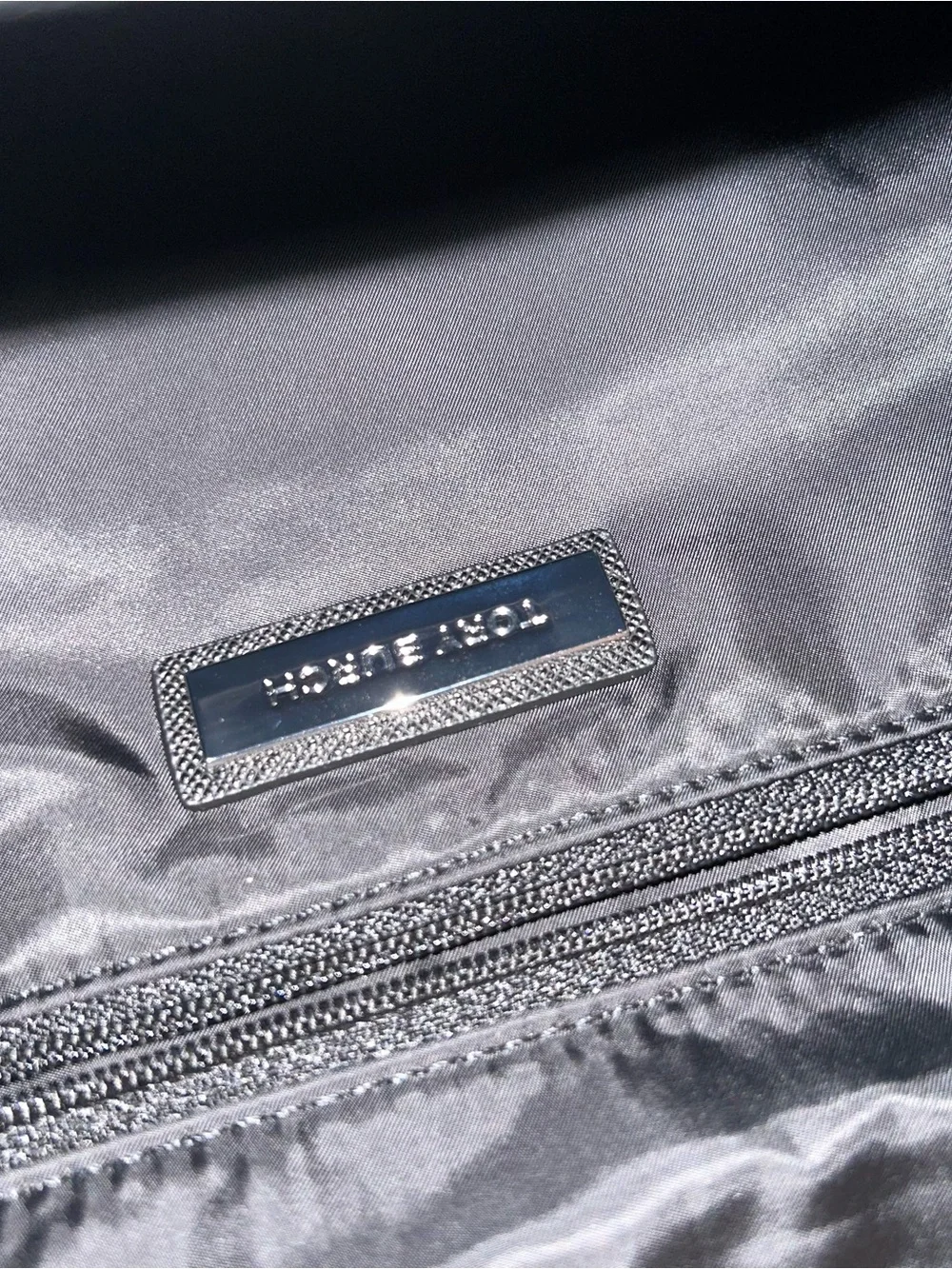 Tory Burch Nylon Flap Backpack